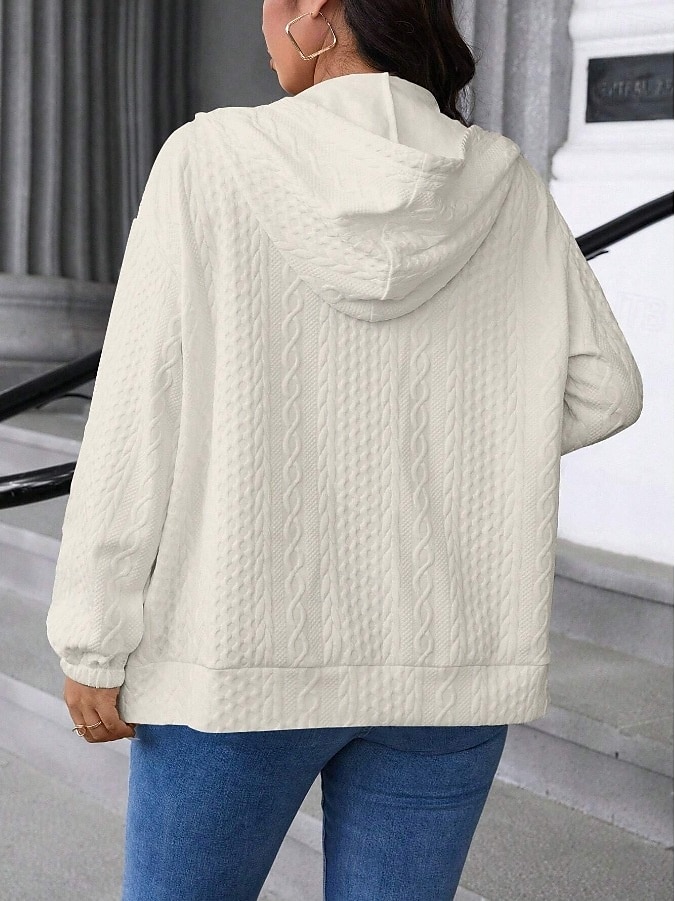 Femmes Veste Décontractée Confortable Respirant Avec Poches Mode Occasionnel Uni Occasionnel Tenue quotidienne Régulier À capuche Coupe régulière manche longue Vêtements d'extérieur Bleu Ciel Noir de 2025 ? $24.99 –P13