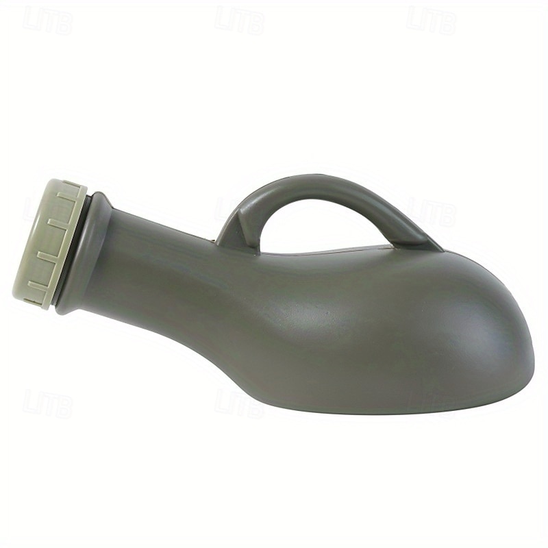 1 bottiglia per orinatoio portatile da 33,81 once per viaggi e campeggio&amp;avventure all'aria aperta - design leggero in plastica verde con maniglia, comoda soluzione igienica per i viaggi in del 2025 a $7.99 –P4