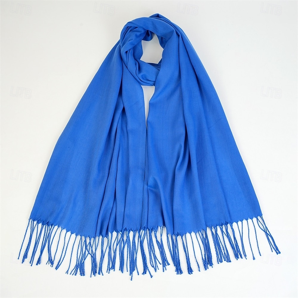 Șaluri pashmina cu aspect de cașmir, eșarfe, eșarfă la modă pentru femei, cadouri de seară pentru nuntă și domnișoare de onoare 2025 - $28.99 –P12
