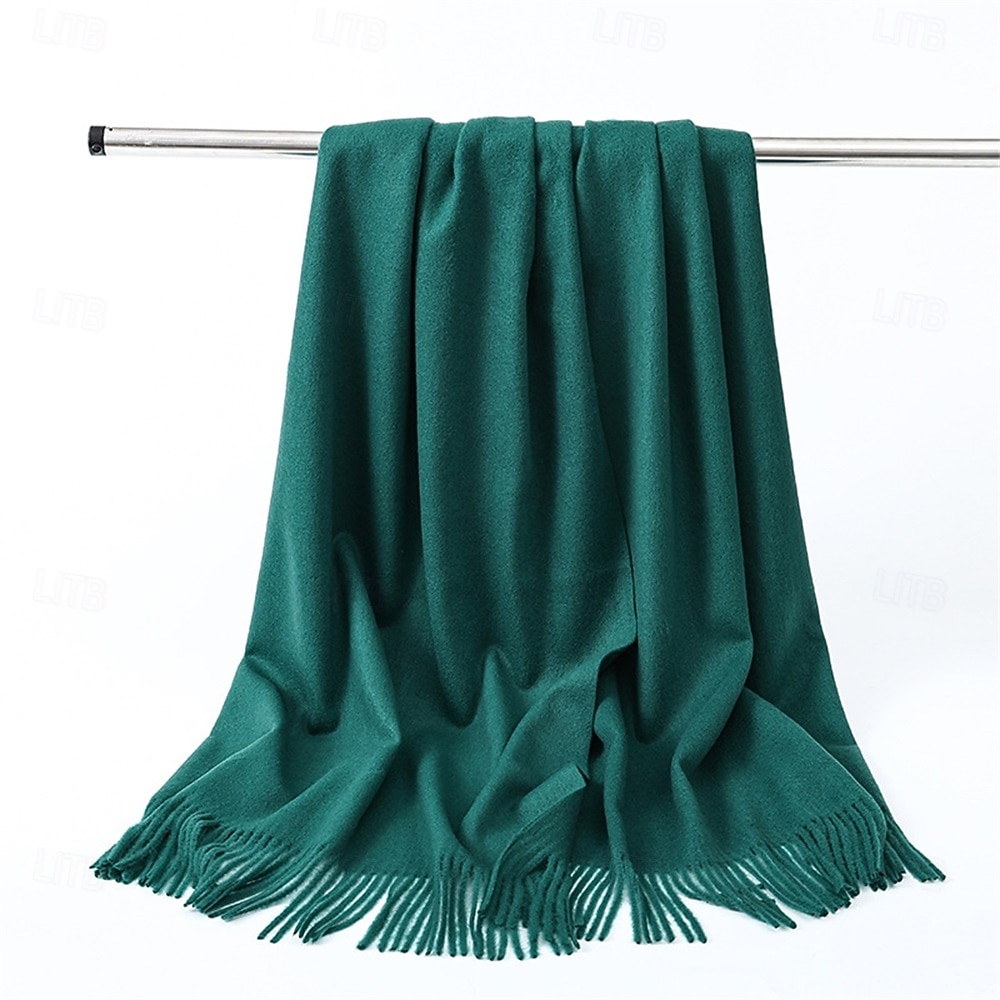 Pashmina-sjal, sjal til kvinner, stort vinterskjerf, myke sjal og sjal til aftenkjoler, sjal til bryllup 2025 - $37.99 –P14