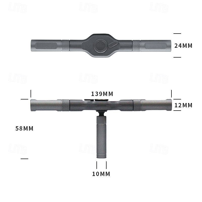 24 i 1 gör-det-själv-skruvmejsel, bärbar 24 i 1 magnetisk spärrskruvmejselsats för möbel, dator, cykel 2025 - $36.99 –P6