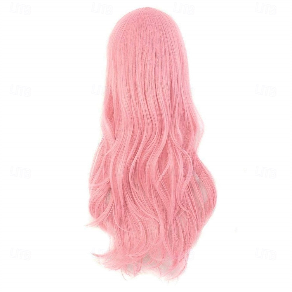 Perruque de cosplay d'Halloween avec cheveux bouclés longs de 28 à 70 cm de 2025 ? $27.99 –P2