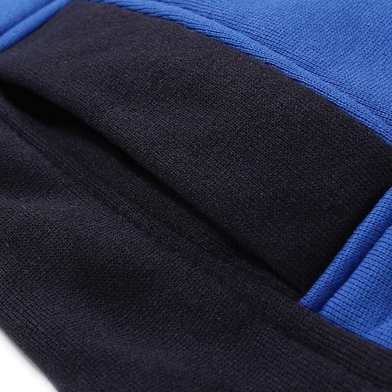 Per uomo Felpa con cappuccio Felpa con cappuccio a zip intera Felpa con cappuccio in pile Bianco Rosso Blu Grigio Con Cappuccio Semplice Patchwork Sport & Outdoor Casuale Quotidiano Streetwear Cool del 2025 a $23.99 –P6