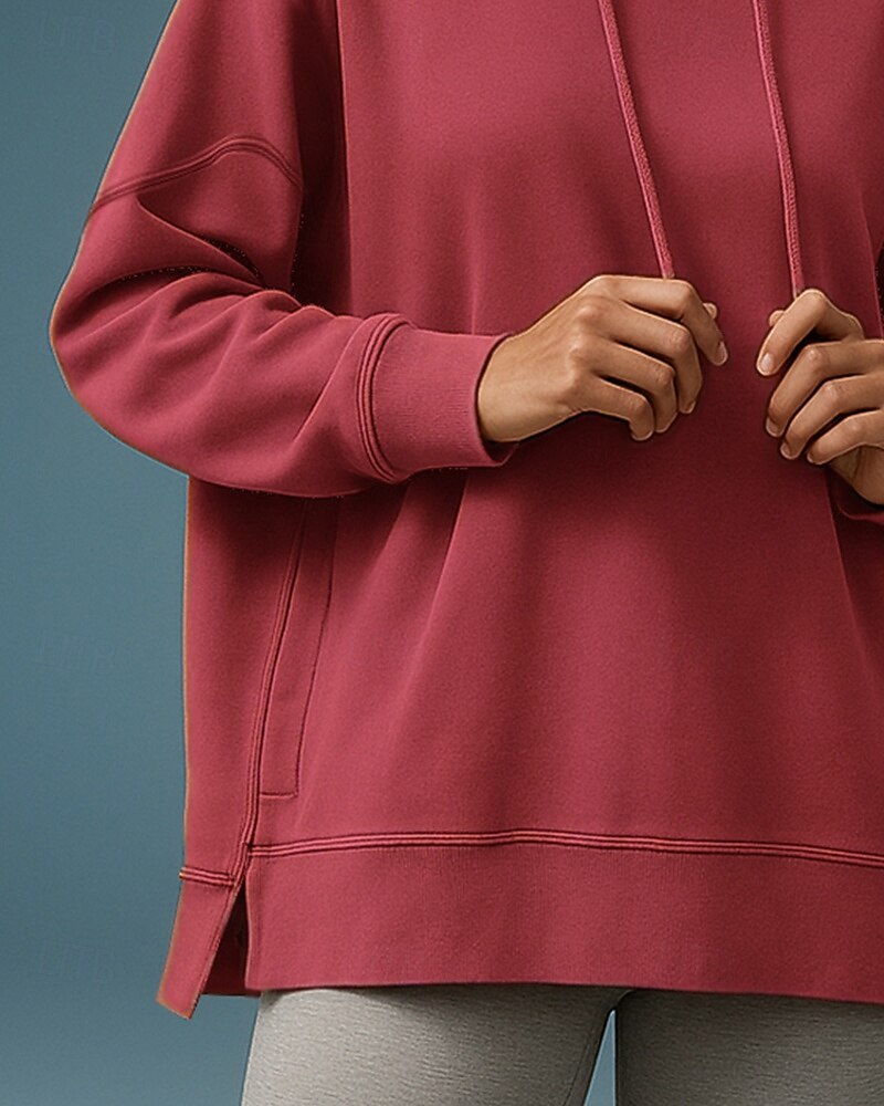 Mujer Tops casuales Sudadera con capucha Sudaderas Bolsillo Manga Larga Camiseta Ropa Deportiva Color sólido Protección Solar Resistente al Viento Senderismo Rutina de ejercicio De Deporte Ropa de 2025 - $34.99 –P3