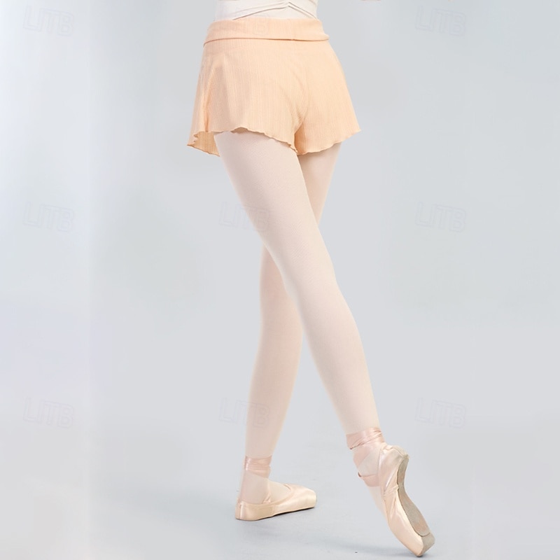 Balletto Shorts Colore puro Giunzione Per donna Performance Allenamento Alto Poliestere del 2026 a $37.99 –P7