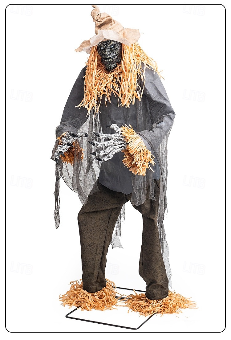 νέο στοιχειωμένο σπίτι για το Halloween διασυνοριακό μεγάλο υπαίθριο λούνα παρκ ηλεκτρική επαγωγή στολίδι διάβολος δέντρο σκιάχτρο ζόμπι 2025 - $974.99 –P7