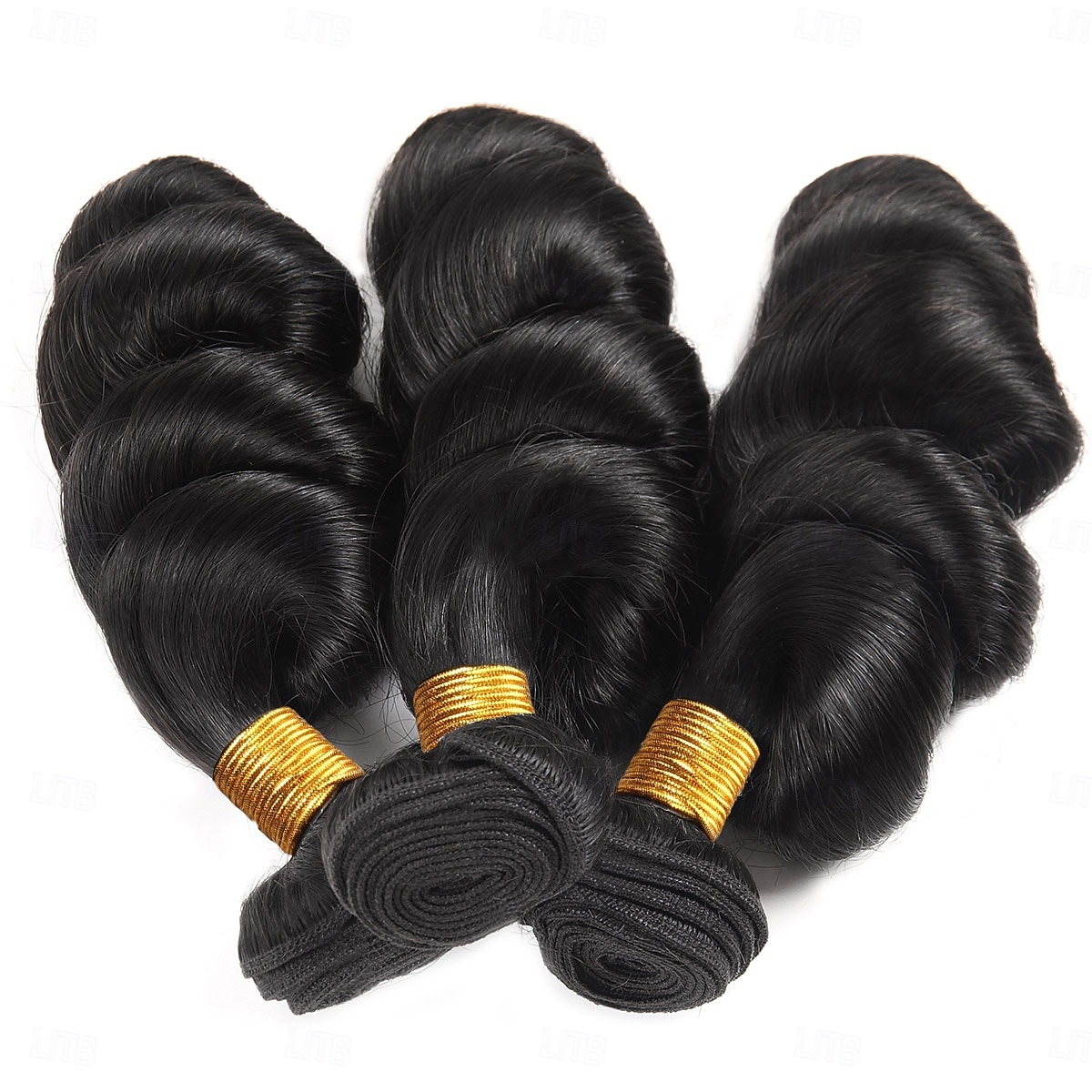Loose Wave Human Hair Weave Extension 3 Bundles With Closure 4x4 Lace Closure hair 2026 - $239.39 –P3