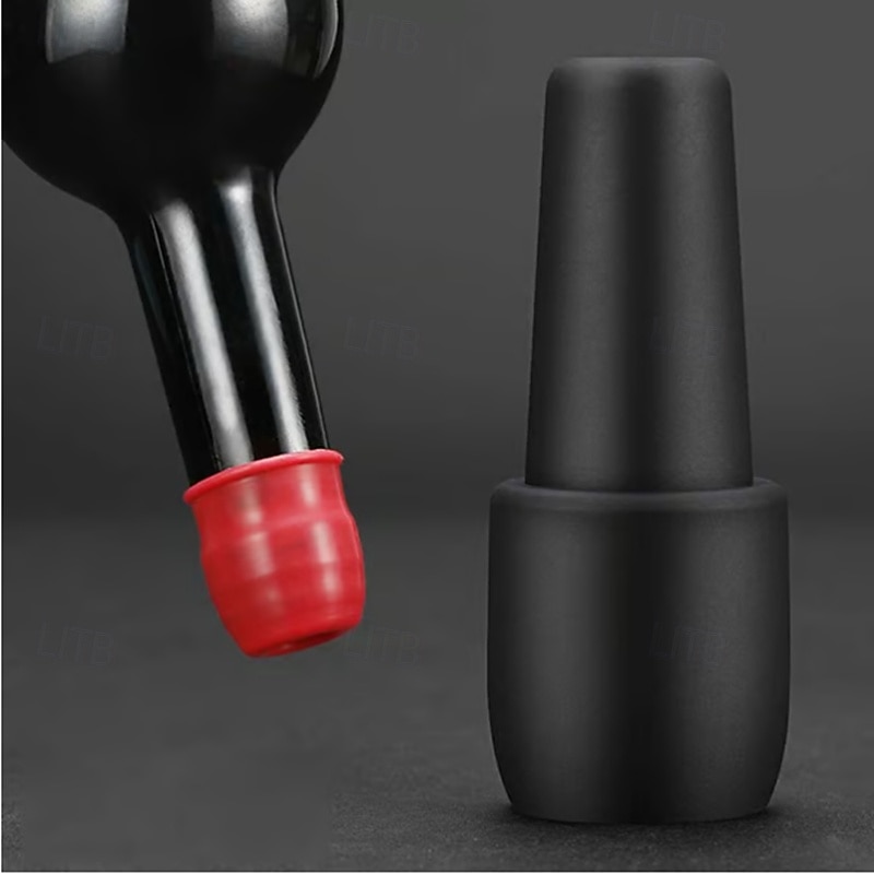 6 tappi riutilizzabili per bottiglie di spumante, tappi per vino in silicone con doppia guarnizione, tappi di conservazione ermetici a tenuta stagna per vino rosso, champagne e birra del 2025 a $11.99 –P4