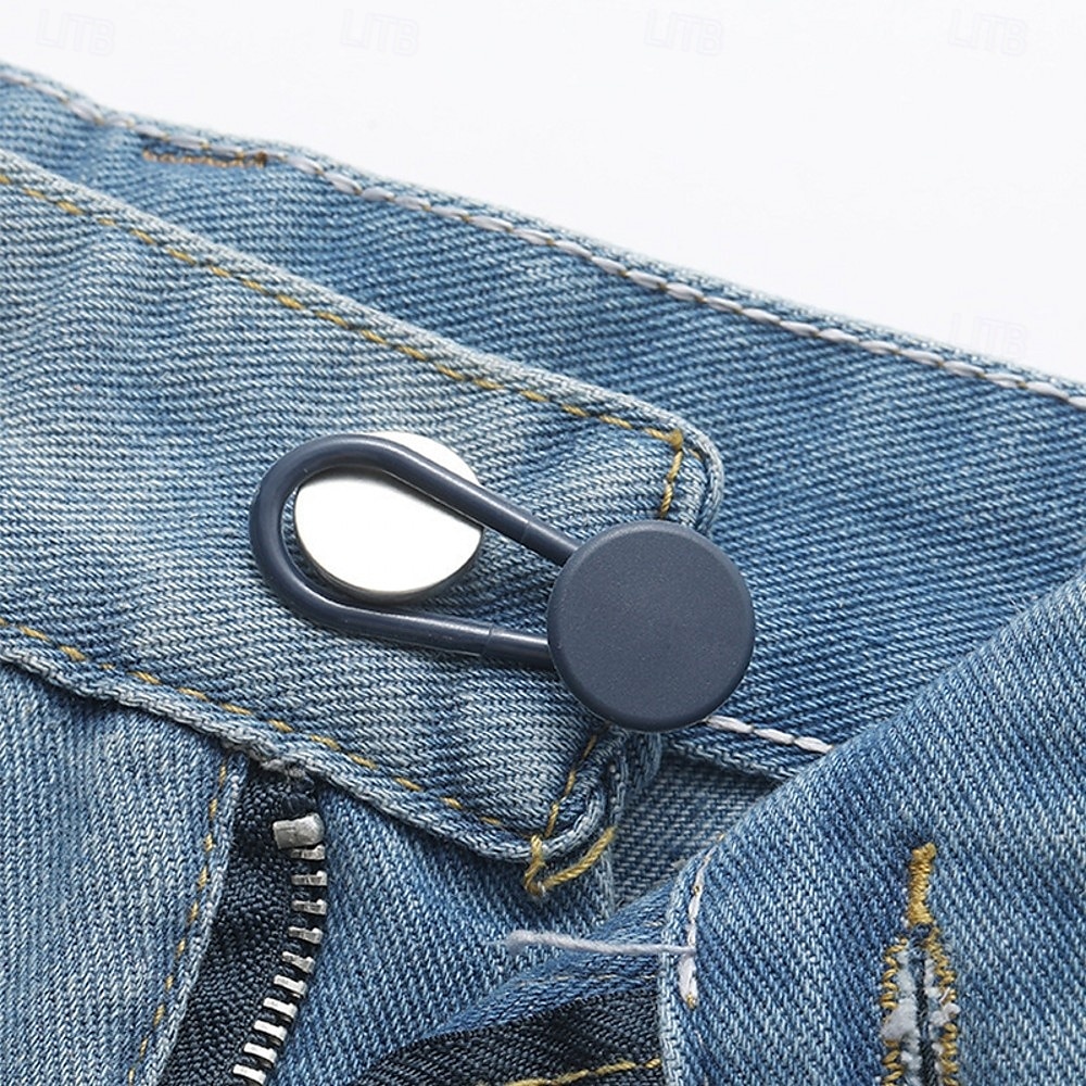 12pcs Adjustable Jeans Button Extenders, Waistband Button Enlargers for Men and Women, Pants Waist Extension Accessories 2025 - $7.49 –P9