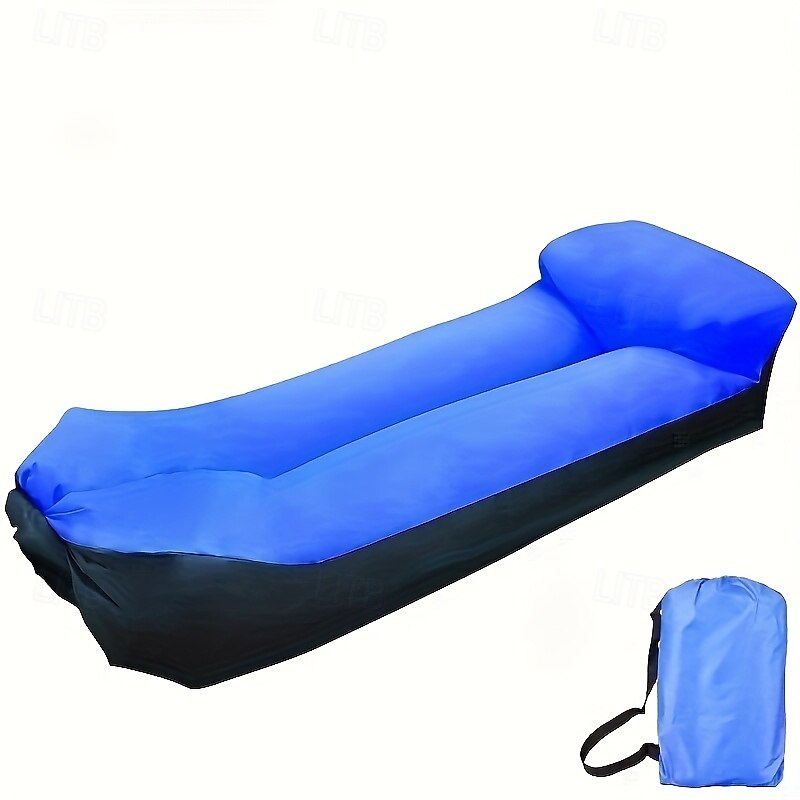 Divano letto gonfiabile pieghevole da esterno con cuscino, confezione da 1 - traspirante e resistente agli strappi &design portatile leggero antiscivolo per campeggio, spiaggia, feste all'aperto - del 2025 a $35.99 –P9