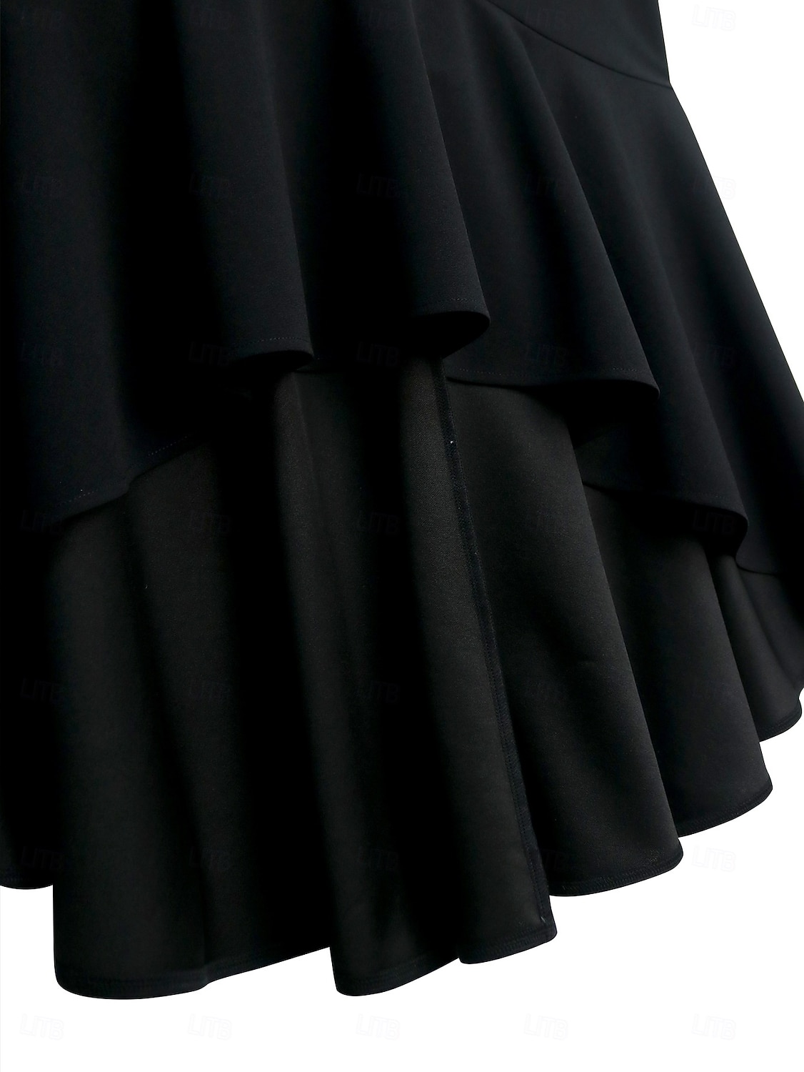 Retro Vintage 1950s 1960s Midi Mermaid Dresses Plus Size Ruffle Asymmetric Hem Fit and Flare Fancy Dress Women's Formal Party & Evening Retro Theme Party Adults' Dress Spring Fall & Winter 2025 - $47.99 –P3