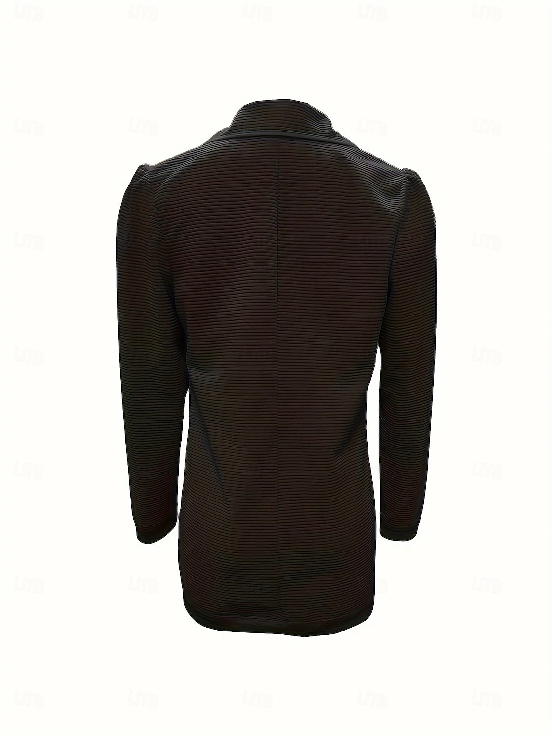Damen Blazer Bequem Atmungsaktiv Knöpfe Mode Modern Einfach Arbeit Täglich Regulär Umlegekragen Normale Passform Langarm Oberbekleidung Schwarz Weiß Rosa Frühling Herbst 2025 - $29.99 –P13