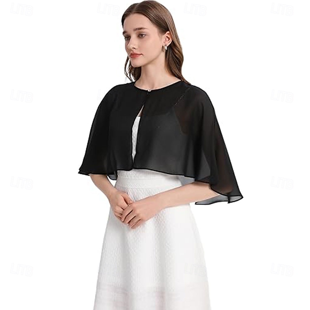 Shawl and Wraps for Evening Dress Chiffon Shawls Wedding Shrug Guest Bridesmaid Cape Scarves for Womens 2025 - $14.99 –P3