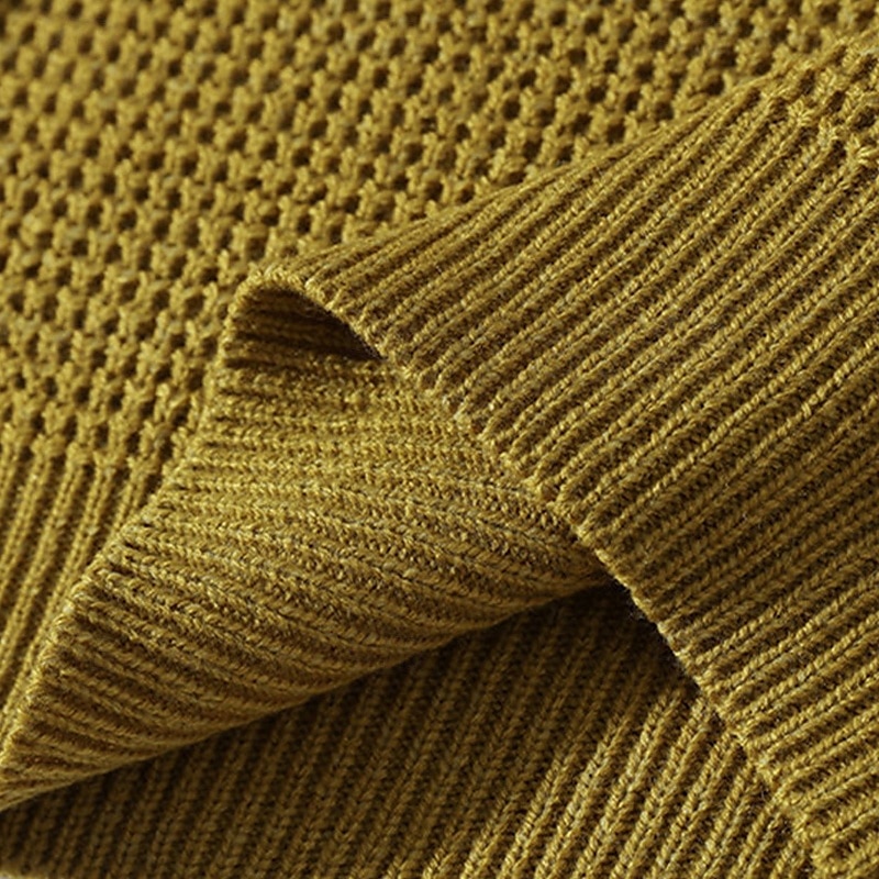 Herre Pullover genser Strikket genser Riflet Strikke Vanlige topper Strikket عادي Crew-hals Mote Grunnleggende Feriereise Dagligdagstøy Klær Høst Vinter Svart Hvit M L XL 2025 - $32.99 –P8