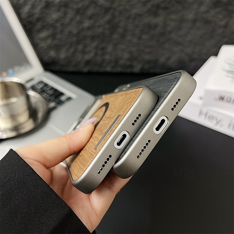 telefon Maska Pentru Apple AirTag iPhone 16 15 14 Pro Max Plus iPhone 13 Pro Max Capac Spate Magnetic Acceptă încărcarea fără fir Anti Șoc PC 2025 - $14.99 –P6