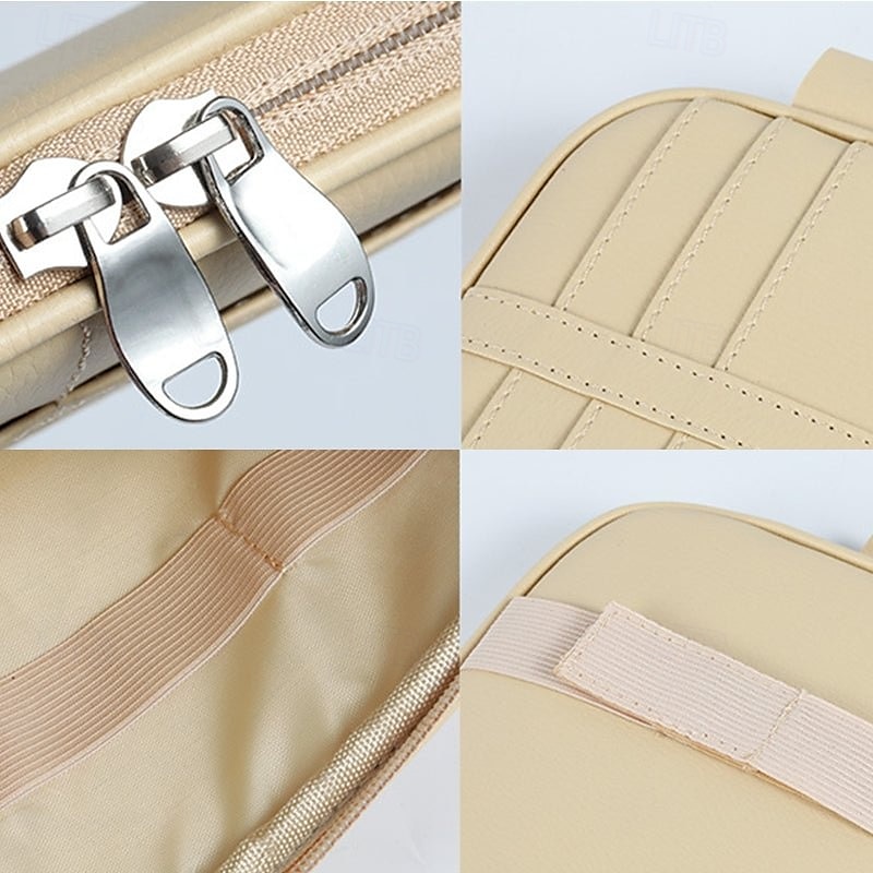Borsa portaoggetti per visiera parasole per auto, custodia multifunzionale per visiera parasole con porta carte, tasca porta documenti, passante per penna, custodia per CD per accessori interni auto del 2025 a $20.99 –P5
