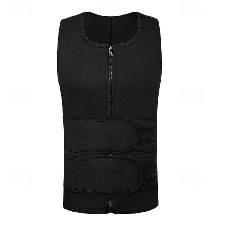 Hombre Fajas Control de barriga Calorías Quemadas por Entrenamiento de gimnasio Ejercicio y Fitness Ropa Deportiva 2025 - $11.49 –P7