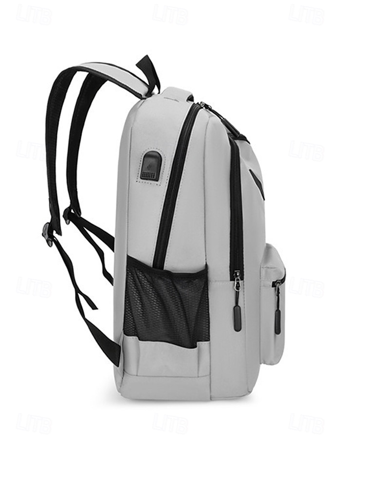 Sac à dos d'école imperméable pour homme avec port de chargement USB – Sac léger et résistant aux rayures pour ordinateur portable, idéal pour l'université, les déplacements ou un usage quotidien de 2025 ? $19.99 –P5