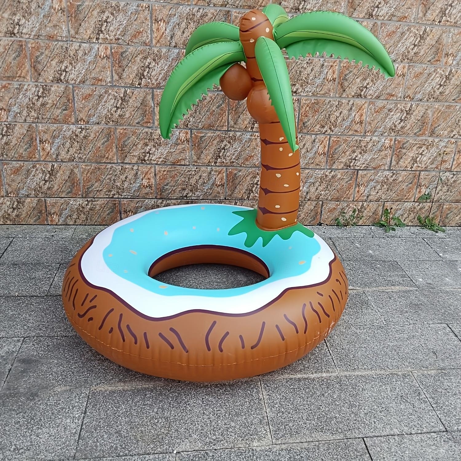 Unique Inflatable Pool Floats for Adult Coconut Pool Floaties for Adults Tiki Palm Tree Pool Float Big Tropical Pool Floats Hawaiian Luau Pool Party Decoration 2025 - $72.99 –P6