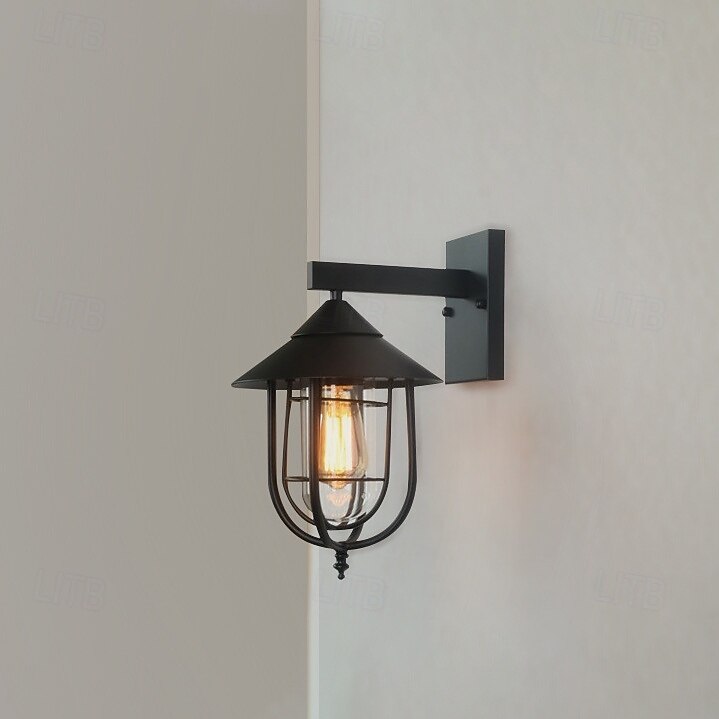 Luminária de parede LED, luminária de parede antiga, lanterna externa à prova d'água IP65, à prova de ferrugem, alumínio, vidro, lâmpada de parede, lanterna, pátio, jardim, varanda, villa, luzes de 2025 por $116.99 –P6