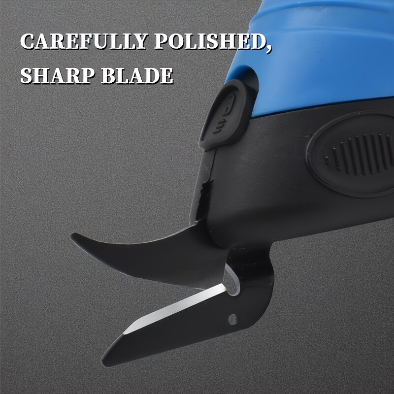 Electric Fabric Scissors with Quick-Charge - Heavy-Duty Cordless shears USB-Powered Lightweight for Sewing Leather Carpet Cardboard Clothes - Professional Tailoring & DIY Home Crafting Tool 2025 - $50.99 –P6