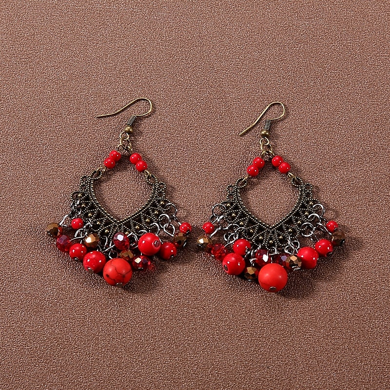 1 Pair Earrings For Women's Street Date Beach Alloy Vintage Style 2025 - $12.49 –P1