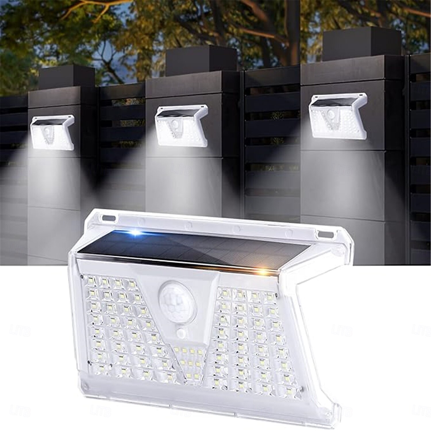 33 73 LED Beads Aigostar Solar Lights for Outdoor Use with Motion Sensor 4 Modes Solar Light Waterproof IP65  Wireless Outdoor Wall Lights for Garden Garage Balcony Stairs Yard  1PC 2025 - $28.99 –P2