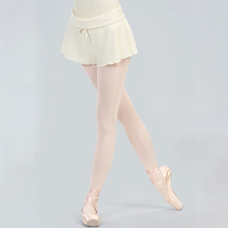 Balletto Shorts Colore puro Giunzione Per donna Performance Allenamento Alto Poliestere del 2026 a $37.99 –P6