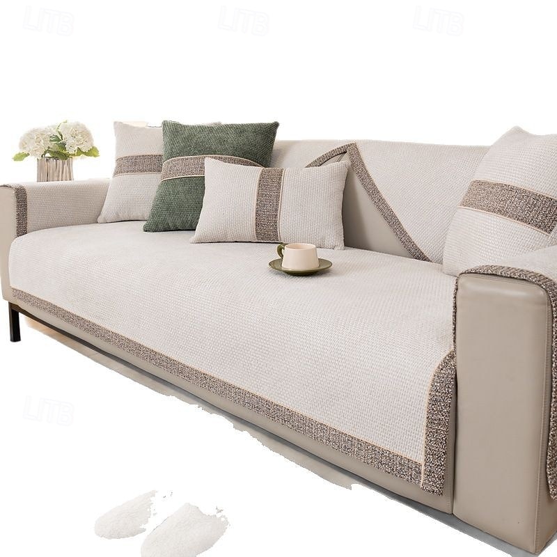 Helårs sofatrekk til hund moderne tweed vevd chenille sklisikkert sofatrekk kjæledyrvennlig 2026 - $19.99 –P17