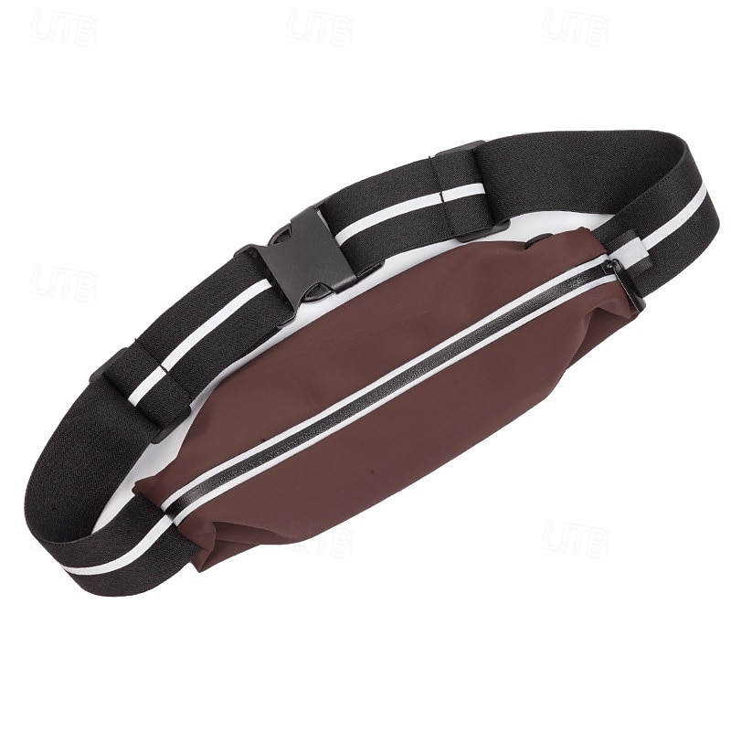 Futóöv Övtáska Telefontartó öv Sport deréktáska mert Maraton Kocogás Futás Sportska torba Könnyű Lopásgátló Vízálló Fényvisszaverő csík Tactel Férfi Női Deréktáska szaladáshoz 2026 - $10.49 –P9