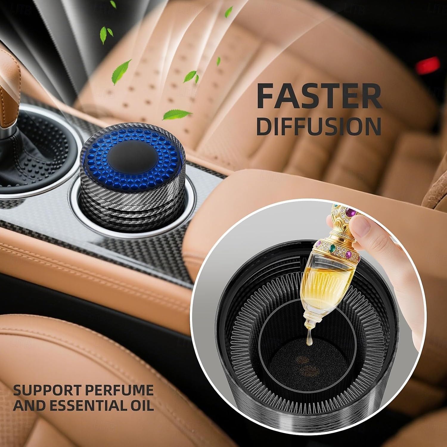 Car Air Purifier, Air Purifier for Car with True HEPA Filter Clean Air, Eliminate Dust,Odor,Portable Car Accessories Built-in Air Freshener and Perfume Diffuser for Traveling, Home, Office Use 2025 - $47.99 –P4
