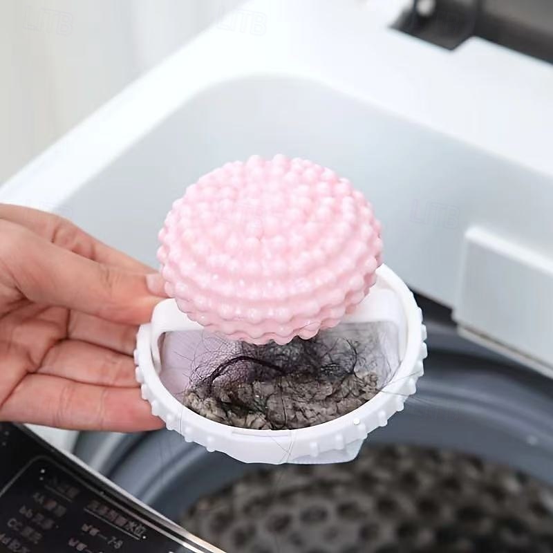 3 Pack Laundry Lint Remover, 2-in-1 Washing Machine Filter with Floating Mesh Bag, Clothes Cleaner, Floating Hair and Lint Catcher for Washer 2025 - $10.99 –P3