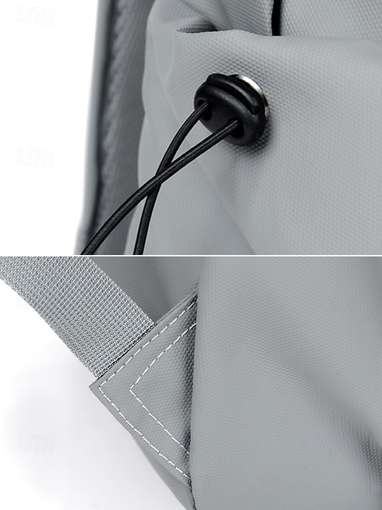 Vattenavvisande USB-laddningsryggsäck för män – reptålig resväska med bagagerem för skola, arbete och daglig pendling 2025 - $29.99 –P9