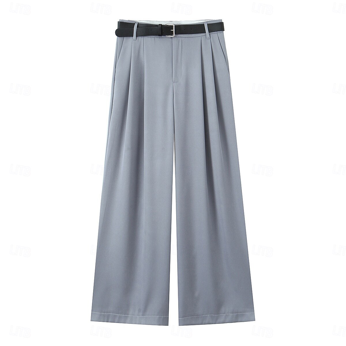 Per donna Gamba larga Chinos Casual Lunghezza intera Naturale Semplice Gamba larga Comodo Traspirabilità Casual Quotidiano Vinaccia Nero 1 # Nero Verde militare Primavera Autunno Vestibilità comoda del 2025 a $26.99 –P3