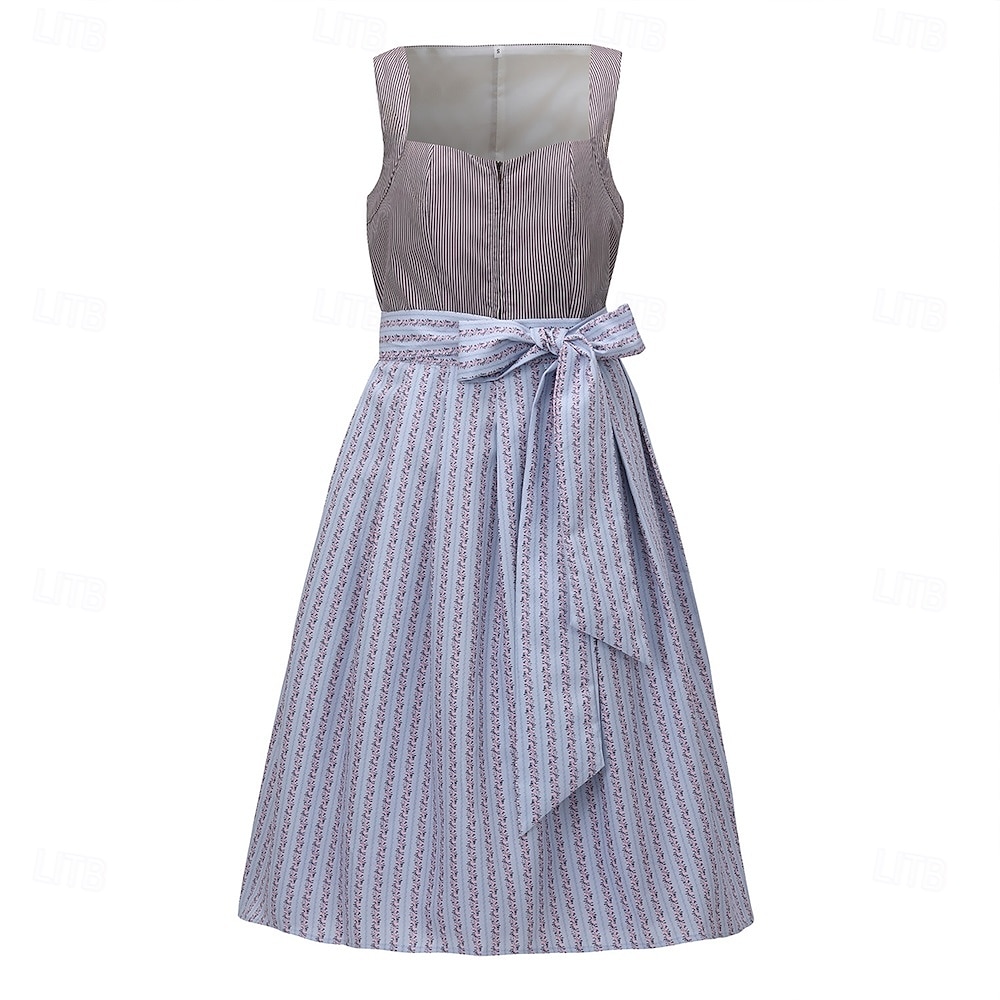Oktoberfest Vestidos Falda acampanada Trachtenkleader Mucama bávaro Alemán prados Mujer Paño de estilo tradicional Vestido Delantal Sin blusa (75CM) 2026 - $63.99 –P1
