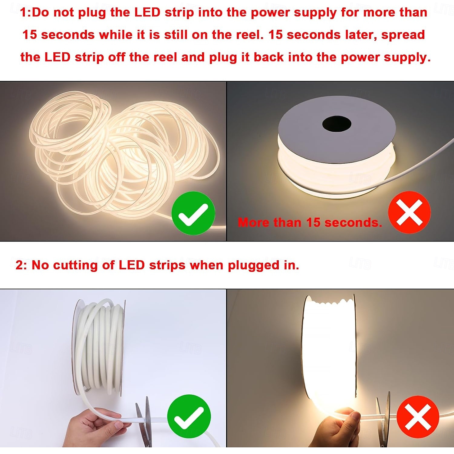 AC 220V COB LED Strip Lights Outdoor Waterproof IP65 White Super Bright 10W/M CRI 80 LED Rope Light With switch plug 2025 - $16.99 –P10