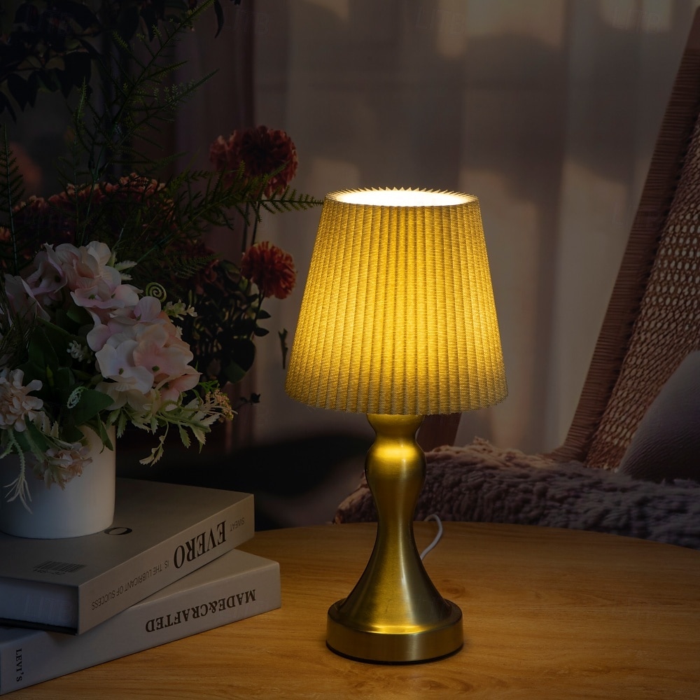 Lampe de lecture décorative moderne contemporaine alimentée par USB pour intérieur en métal de 2025 ? $21.99 –P9