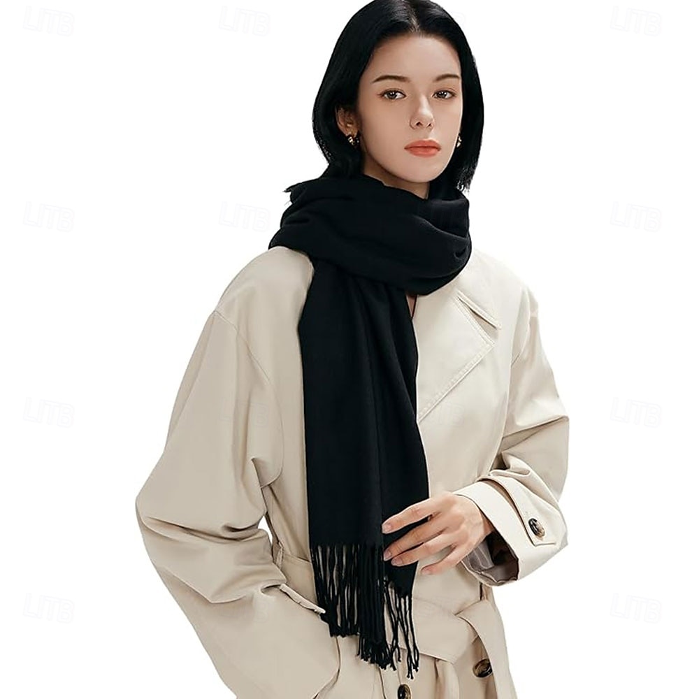 Pašmínový šál pro ženy, měkký a lehký, elegantní, na svatbu, cestování, večer, párty, pro všechna roční období 2025 - $30.99 –P2