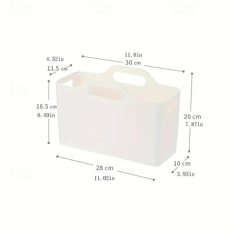 Contenitori morbidi rettangolari moderni, confezione da 3 - organizzazione multiuso del lavello della cucina, prodotti per la pulizia in stile giapponese &Cestini portaoggetti da bagno con parte del 2026 a $19.99 –P3