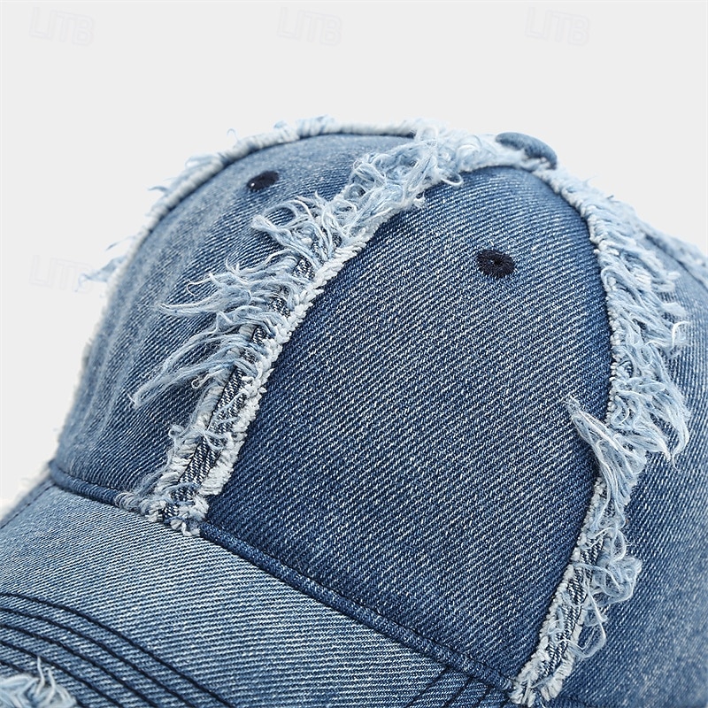 Per uomo Cappellino da Baseball Cappello da Sole Cappello da Camionista Nero Rosa Jeans Moda Casual Streetwear Quotidiano Tinta unica Regolabile Protezione solare Traspirante del 2025 a $9.99 –P7
