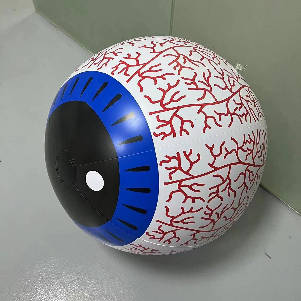 1 ks halloween 40/60cm nafukovací vzduchový model rgb oční dekorační lampa vnitřní a venkovní nádvoří zahradní párty hororová a podivná atmosféra dekorační světla 2025 - $15.99 –P9