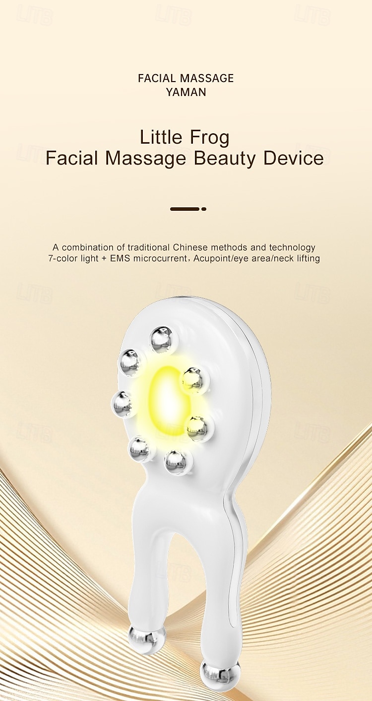 7 kleuren led-lichttherapie ems microstroom gezichtsverzorgingsapparaat huidverjonging fotonenmassage rimpelverwijdering anti-aging duplex facelift 2025 - $54.99 –P1