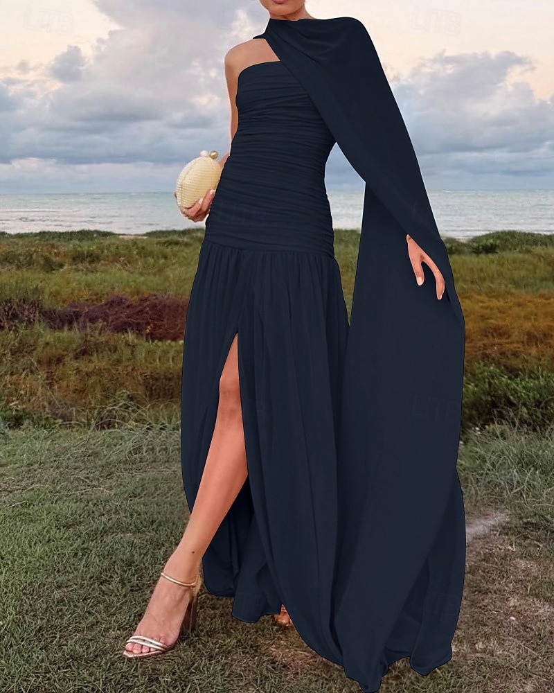 cape dress formal wedding guest Champagne Designer Sequin Gown with Beaded Cape – Champagne Dress for –  WonderlandByLilian