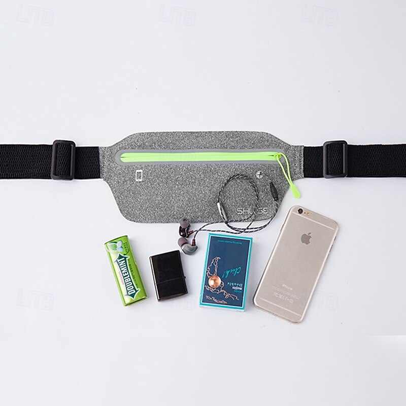 Marsupio da corsa Cintura porta telefono Marsupio sportivo per Maratona Jogging Corsa Borse per sport Leggero Anti-furto Resistente all'Acqua Striscia riflettente Lycar Per uomo Per donna Marsupio da del 2025 a $10.49 –P11