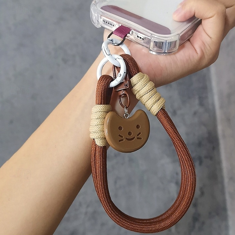 nytt mode katt fiskbenshänge hängande rep kort handledsflätat rep turist bergsklättring handrep 2025 - $8.99 –P5