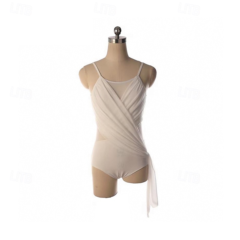 Abito da pattinaggio artistico Per donna Ragazze Pattinaggio sul ghiaccio Vestito Nero Patchwork Foro per il pollice Rete Spandex Elasticizzato Allenamento Professionale Competizione Vestiti da del 2025 a $179.99 –P1