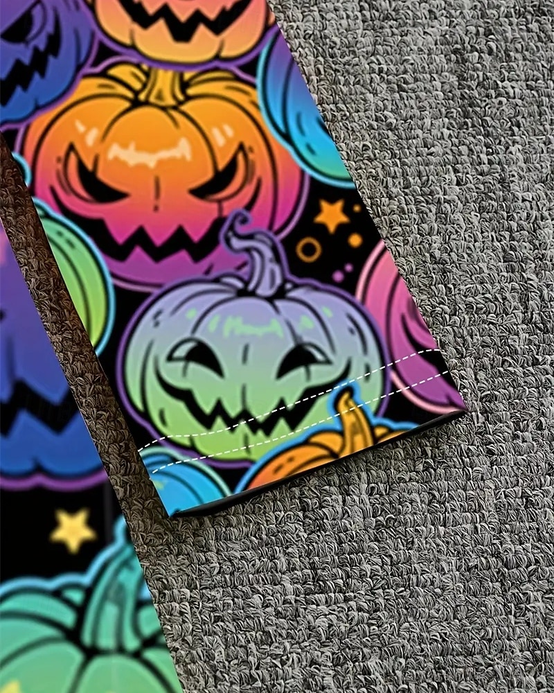 Halloween Dziewczyny ' 3D Halloweenowa dynia Sukienka Długi rękaw Lato Wiosna Urlop Codzienny Święto Księżniczka Piękny Słodkie Dzieci 4-12 lat Codzienne sukienki Sukienka A line Do kolan Regularny 2025 - $16.99 –P5