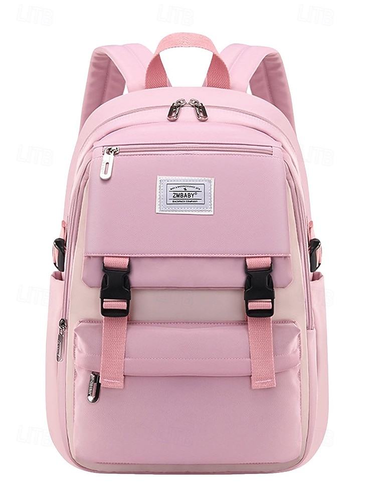 Vízálló iskolai hátizsák tinédzsereknek nagy kapacitással és több rekeszes kialakítással – stílusos utazó- és mindennapi táska lányoknak és fiúknak 2026 - $34.99 –P3