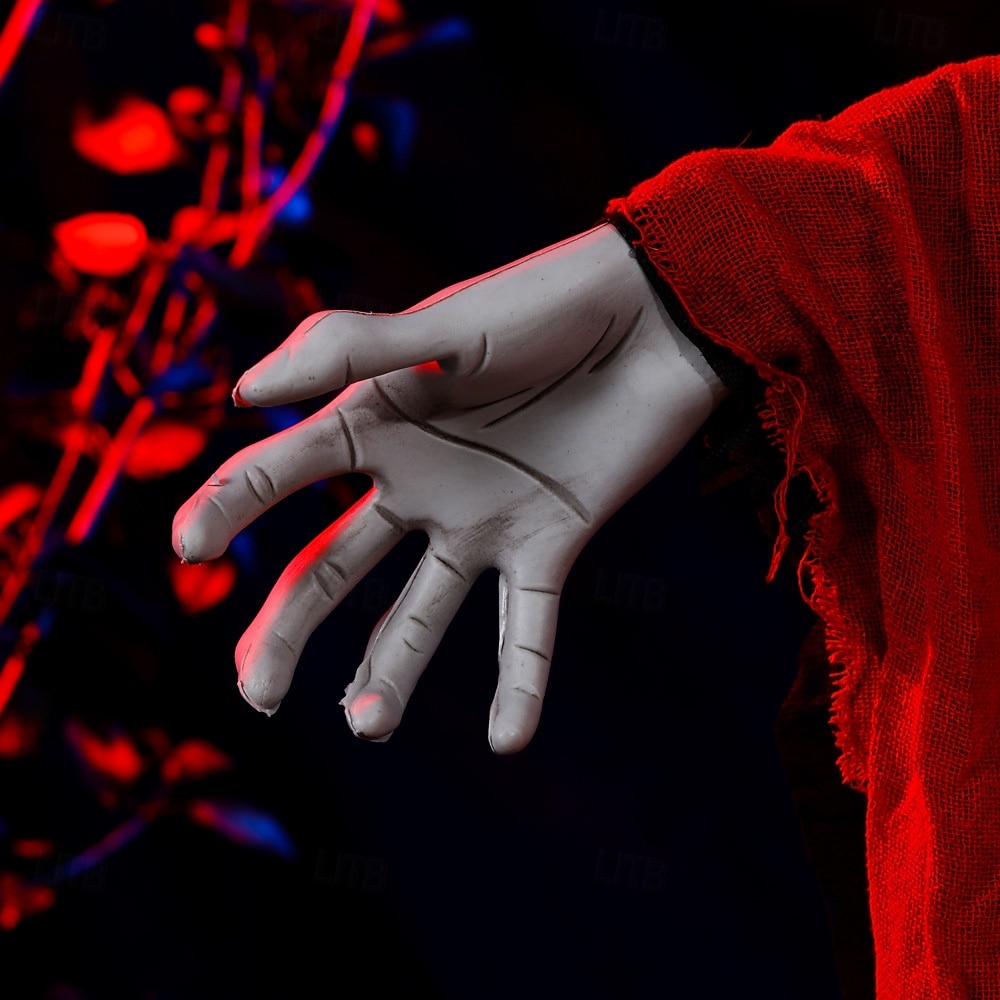 2025年 ハロウィーンの飾り、幽霊を吊るす怖い魔女、幽霊の骸骨を吊るす小道具、お化け屋敷パーティー用、ハロウィーンツリーの飾り  コレクション – $53.99 –P2