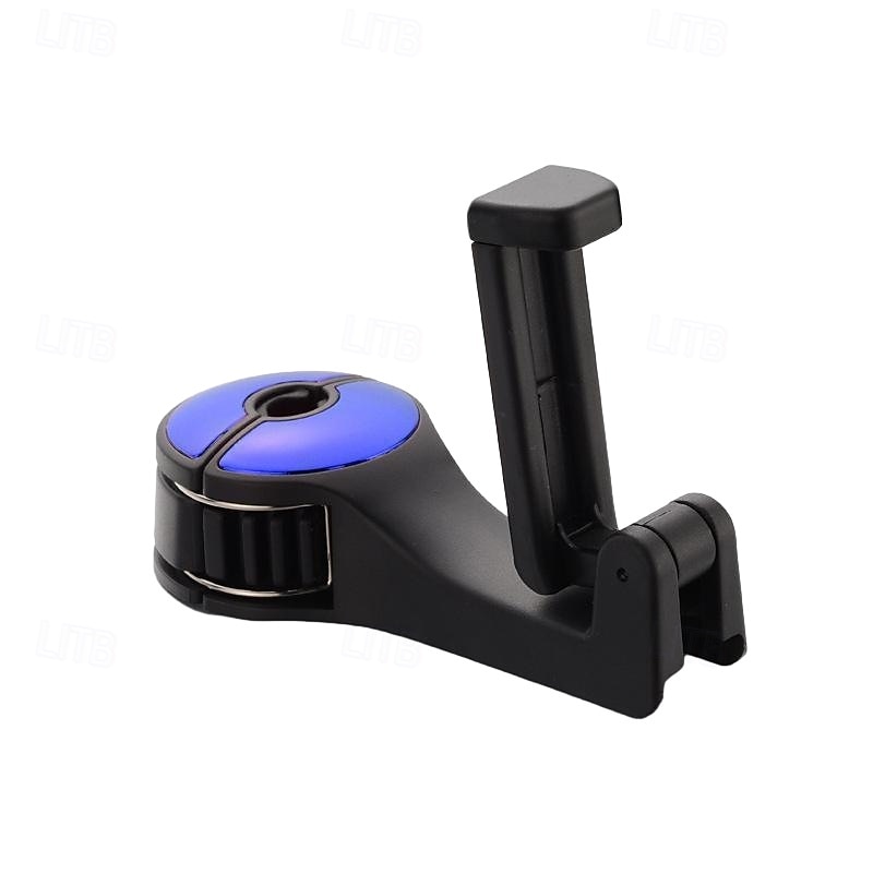 2 soportes para reposacabezas de coche, gancho multifunción para asiento trasero, organizador con bloqueo para teléfono, soporte para colgar bolsas, comestibles, bolsos, abrigos y accesorios. 2025 - $6.49 –P10